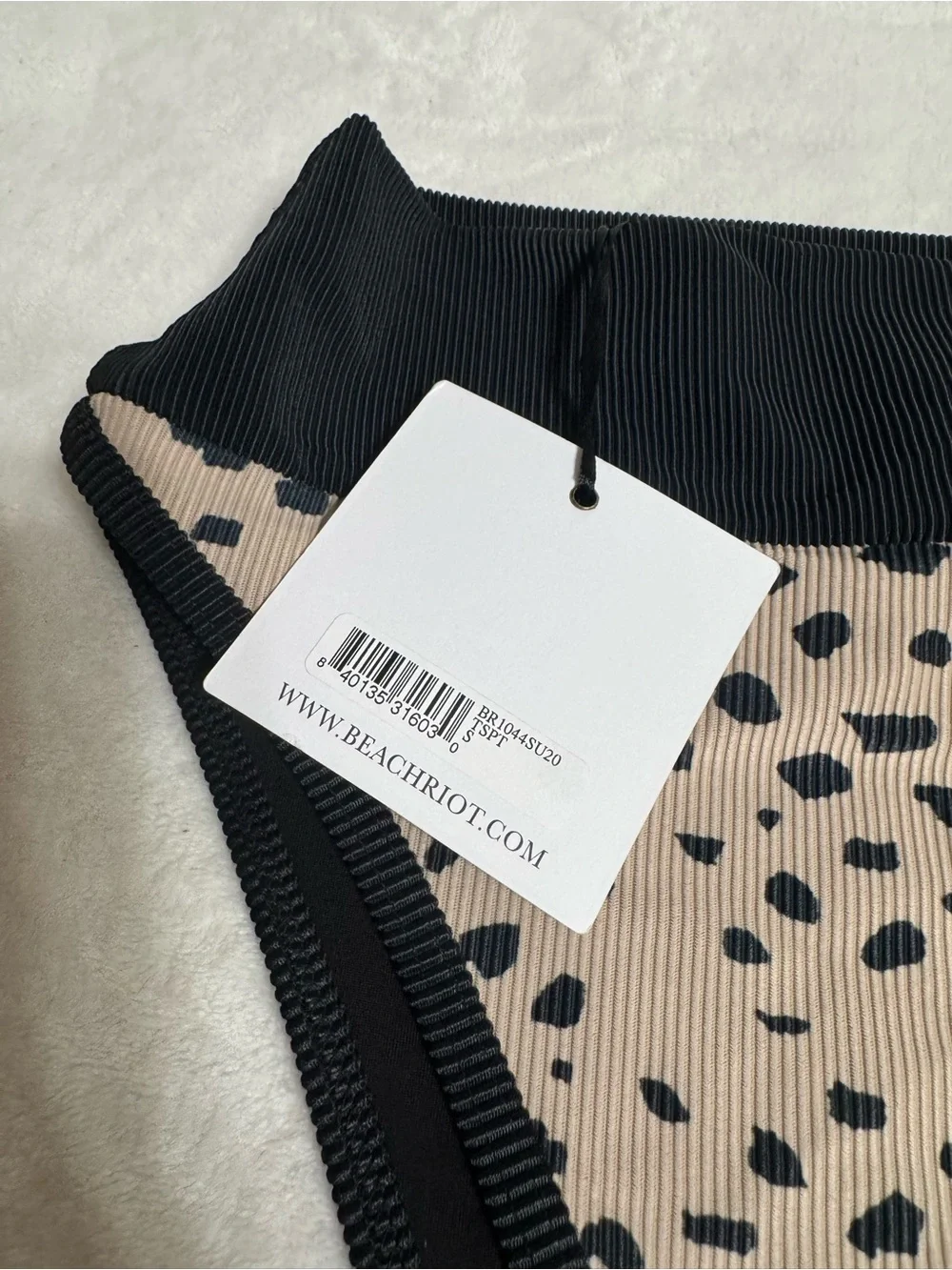 Beach Riot Bikini Taupe Spot